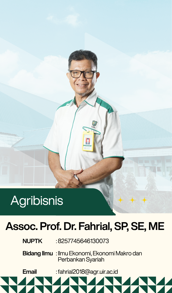 Assoc. Prof. Dr. Fahrial, SP, SE, ME