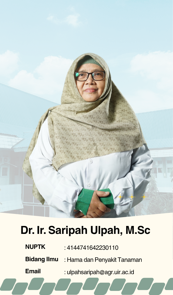 Dr. Ir. Saripah Ulpah, M.Sc